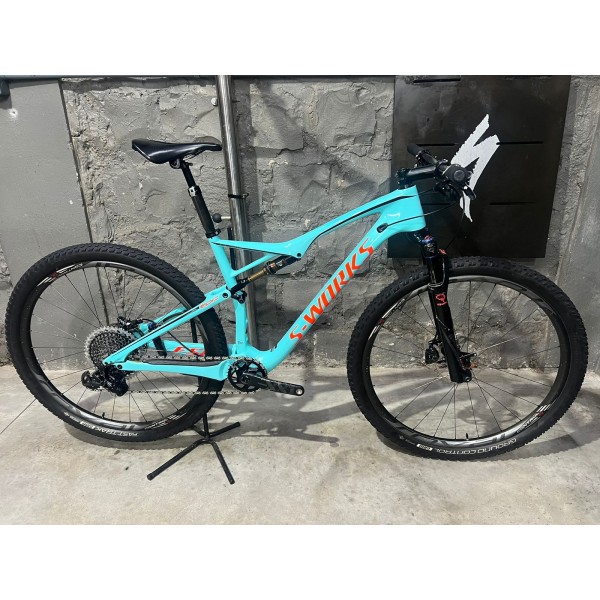 Bicicleta Seminova Specialized S-Works Epic FSR World Cup Tamanho L