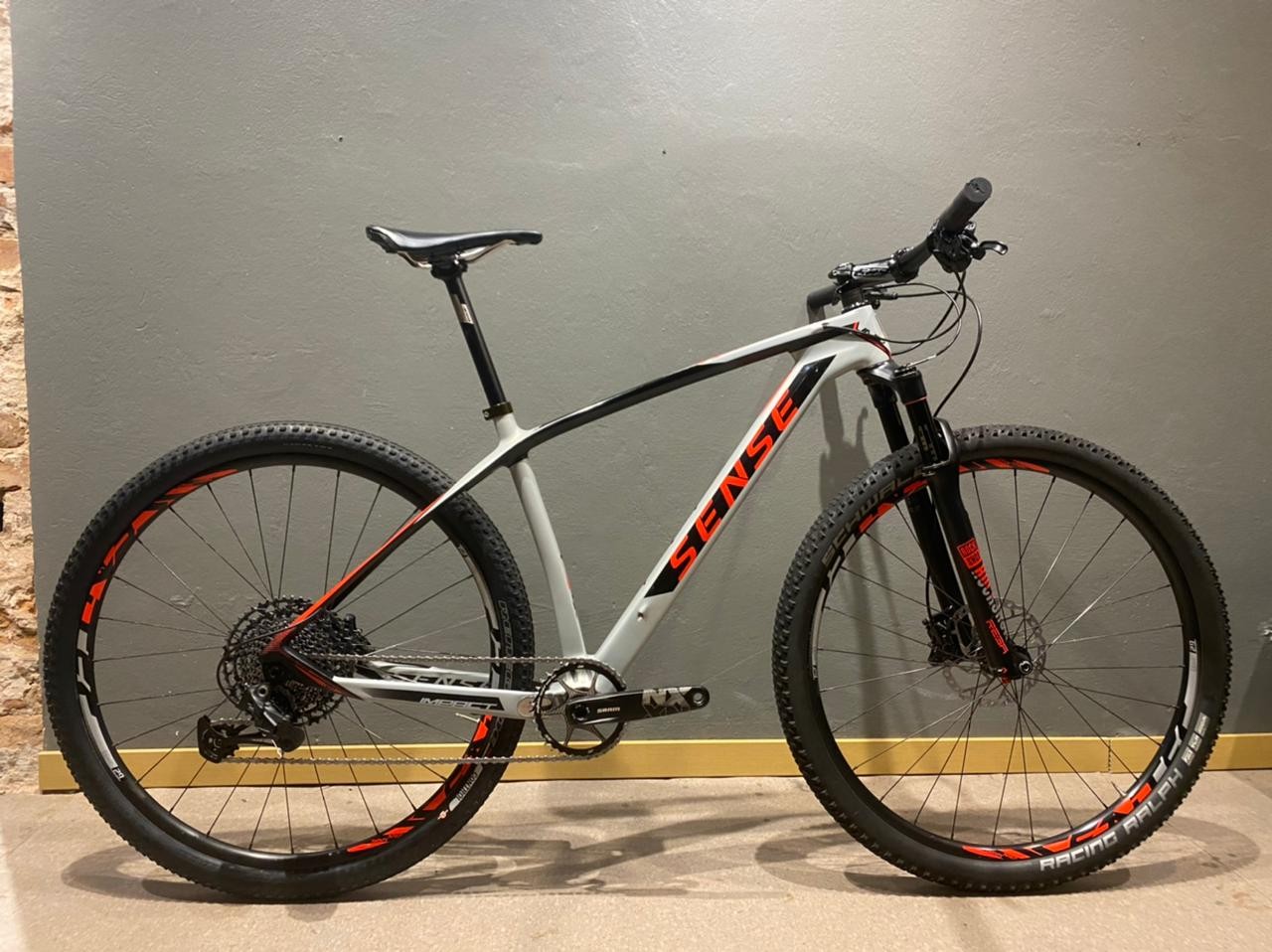 Bicicleta Seminova Sense Impact Comp 2019 tam L