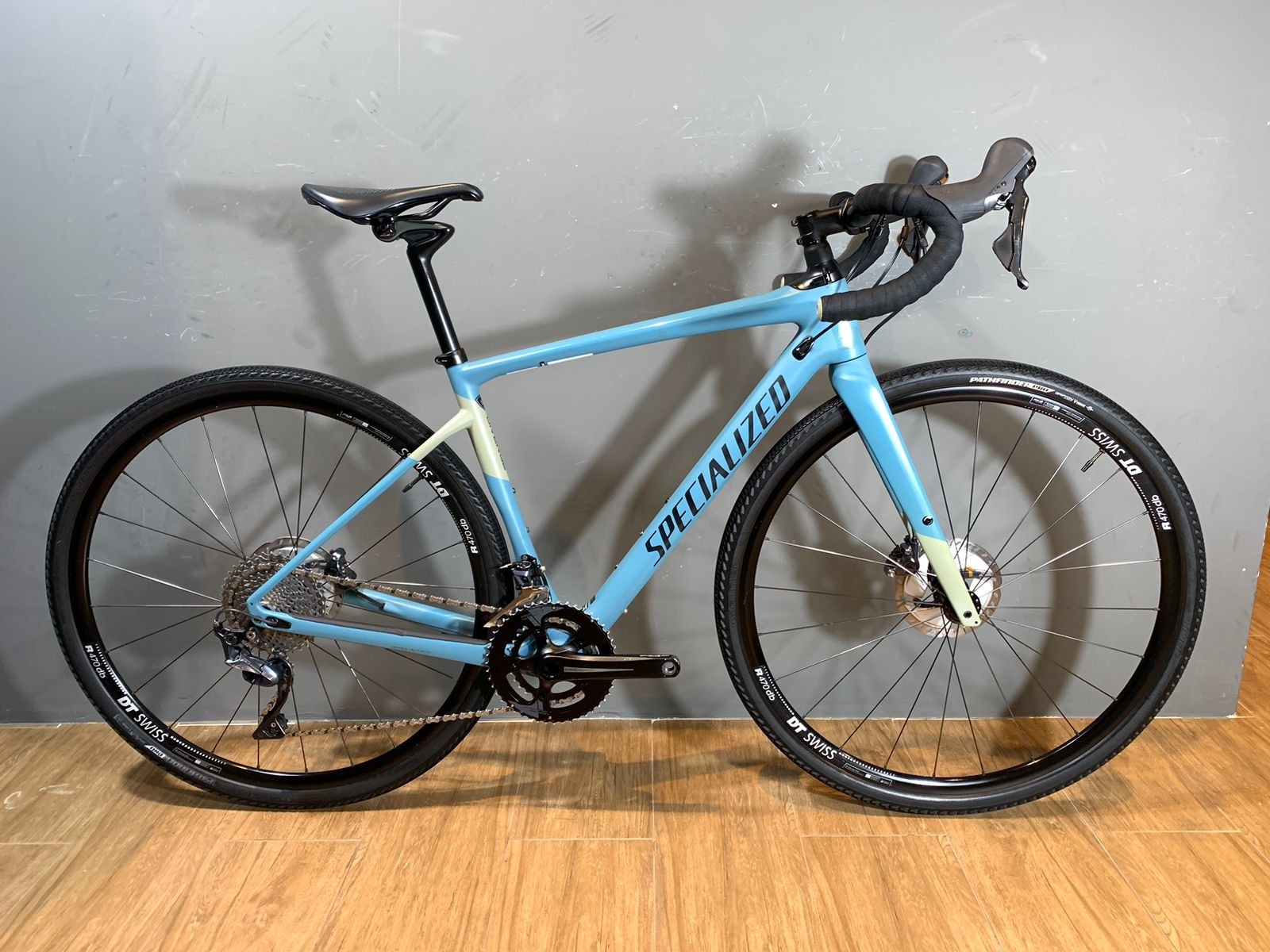 Bicicleta Seminova Specialized Diverge Comp Carbon 2019 Tamanho 54